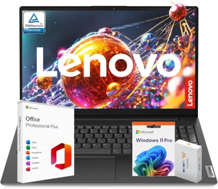 Lenovo V15 Business Laptop with Microsoft Office, Intel 6-core Processor(Up to 4.4 GHz), 15.6" FHD Display, 36GB RAM, 1TB SSD, Ethernet Port RJ-45, Wi-Fi 6, Windows 11 Pro, Copilot AI-Ready, WOWPC USB